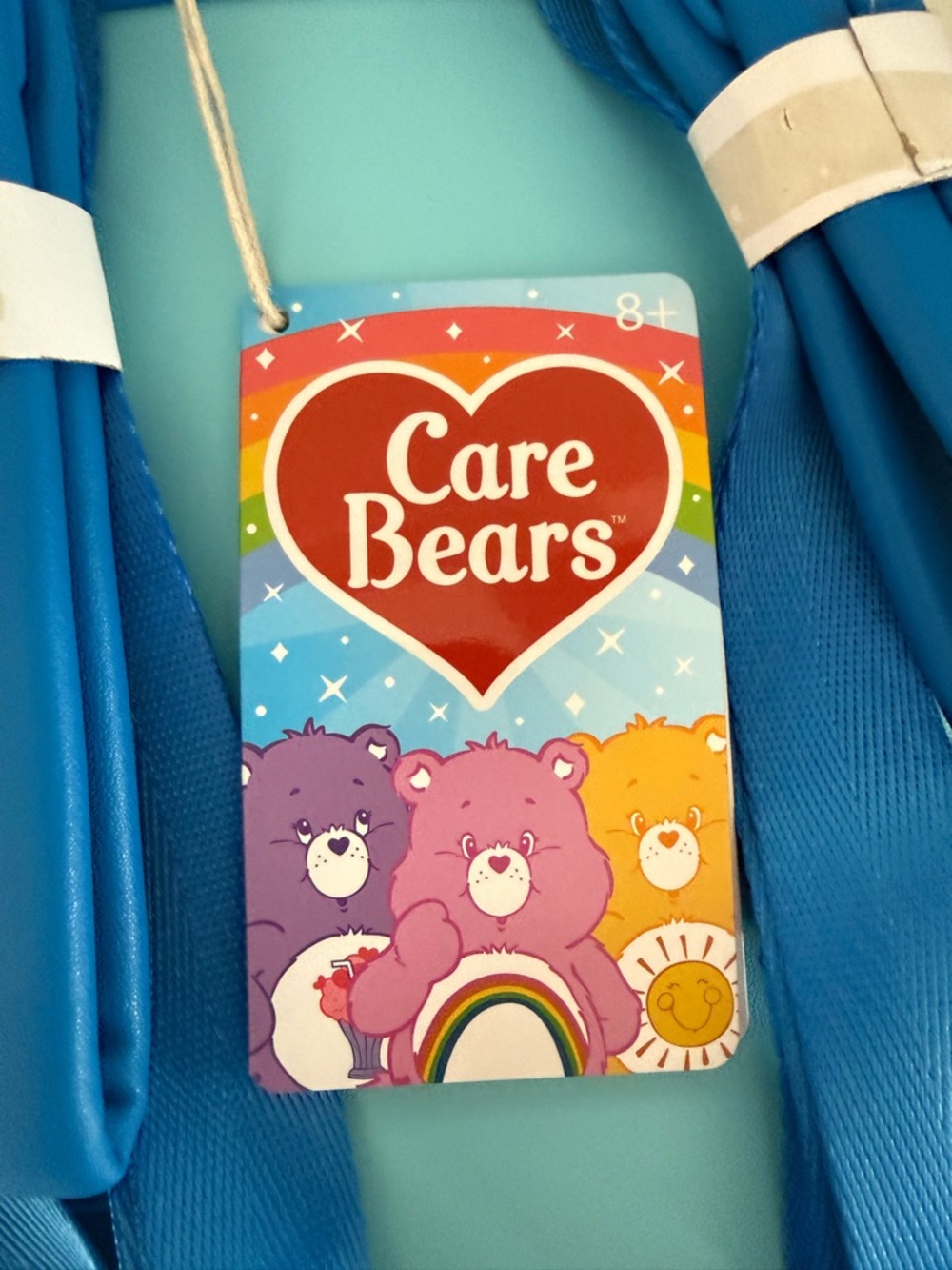 Loungefly Care Bears Sleepy blue Mini Backpack, NWT - Picture 7 of 8